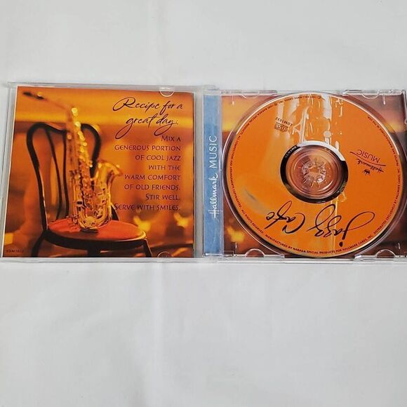 Jazz Café CD Hallmark Music Relaxing Instrumental Smooth Jazz Compilation - Picture 2 of 3